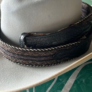 Horse HairVintage Hand Braided Belt